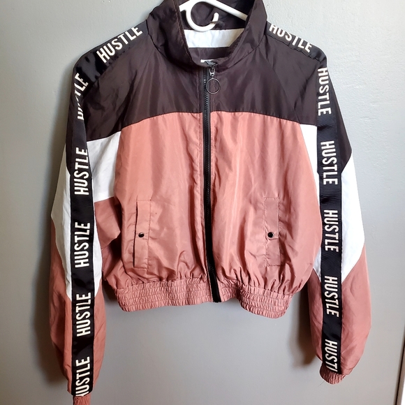 Ardene Tops - Ardene cropped windbreaker